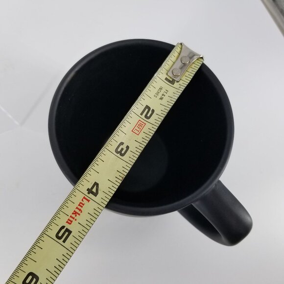 Rae Dunn Magenta Skeleton Skull Dancing Happy Halloween Mug Cup Coffee Tea Goth - Picture 9 of 10